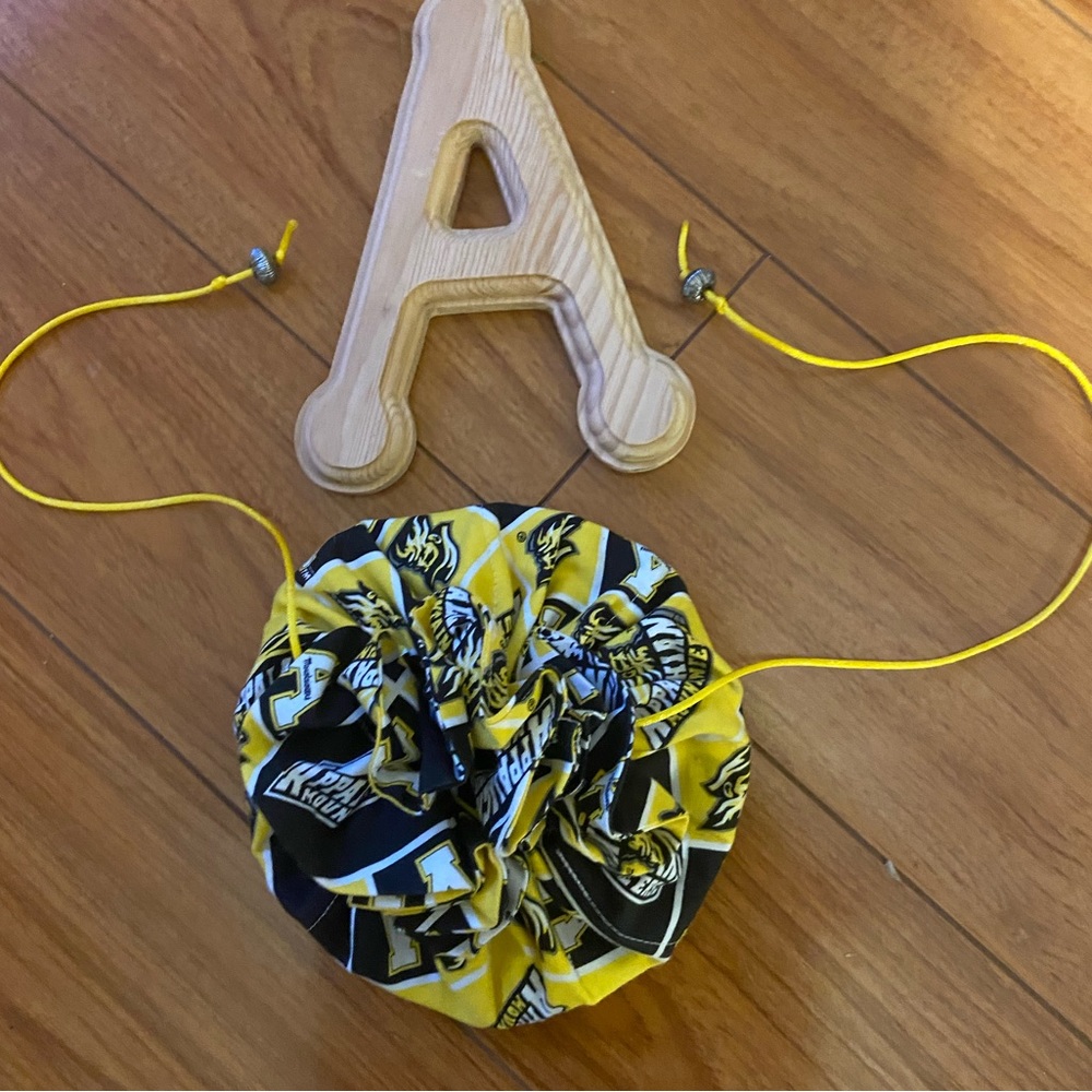 Appalachian State jewelry drawstring pouch only💛🖤💛